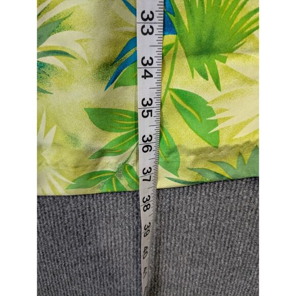 Worthington 100% Silk Wrap Skirt Women 14 Tropical Floral Maxi Midi Beach Cruise - Picture 6 of 13